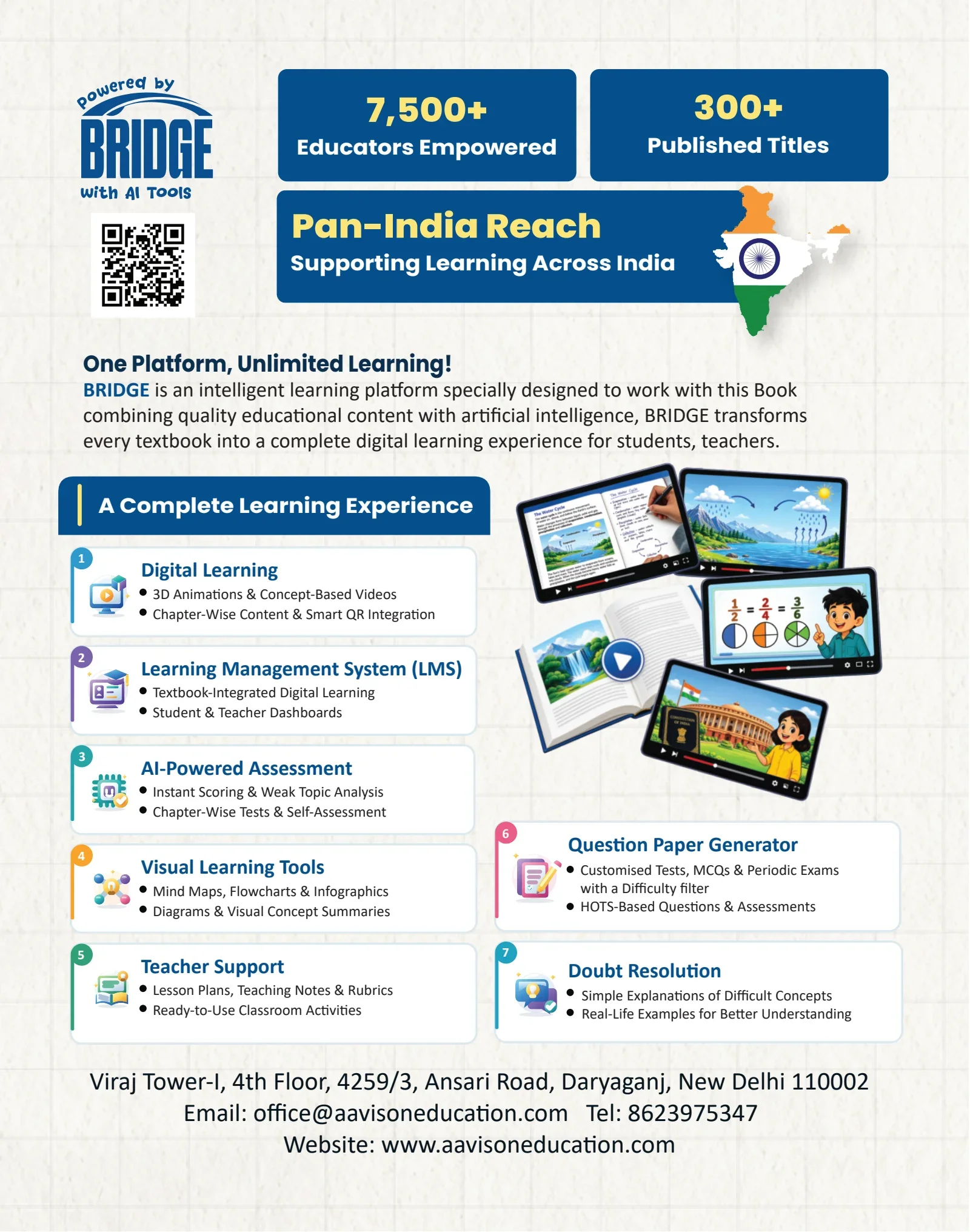 Bridge digital learning: original publisher catalogue overview, PDF page 20
