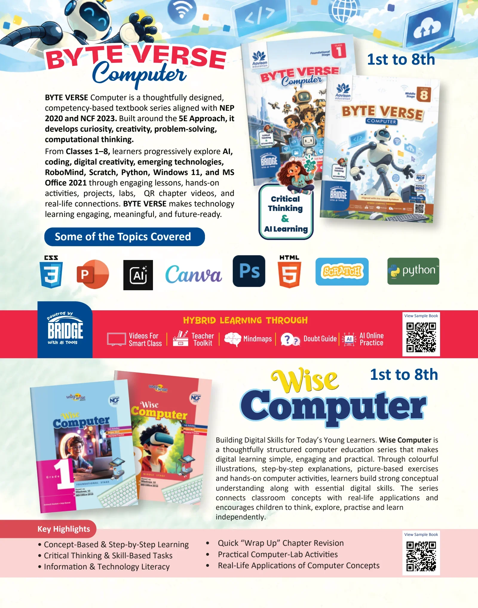 Byte Verse Computer: original publisher catalogue overview, PDF page 16