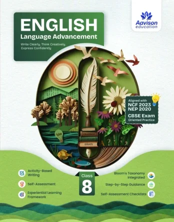 Language Advancement English, representative book or kit cover from the Aavison catalogue